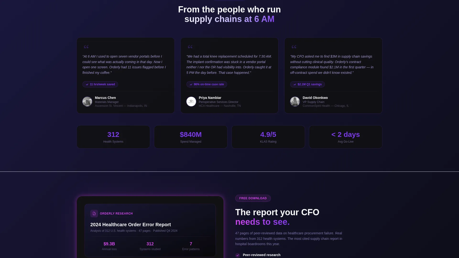 Healthcare Software Specialist Professional Website Template