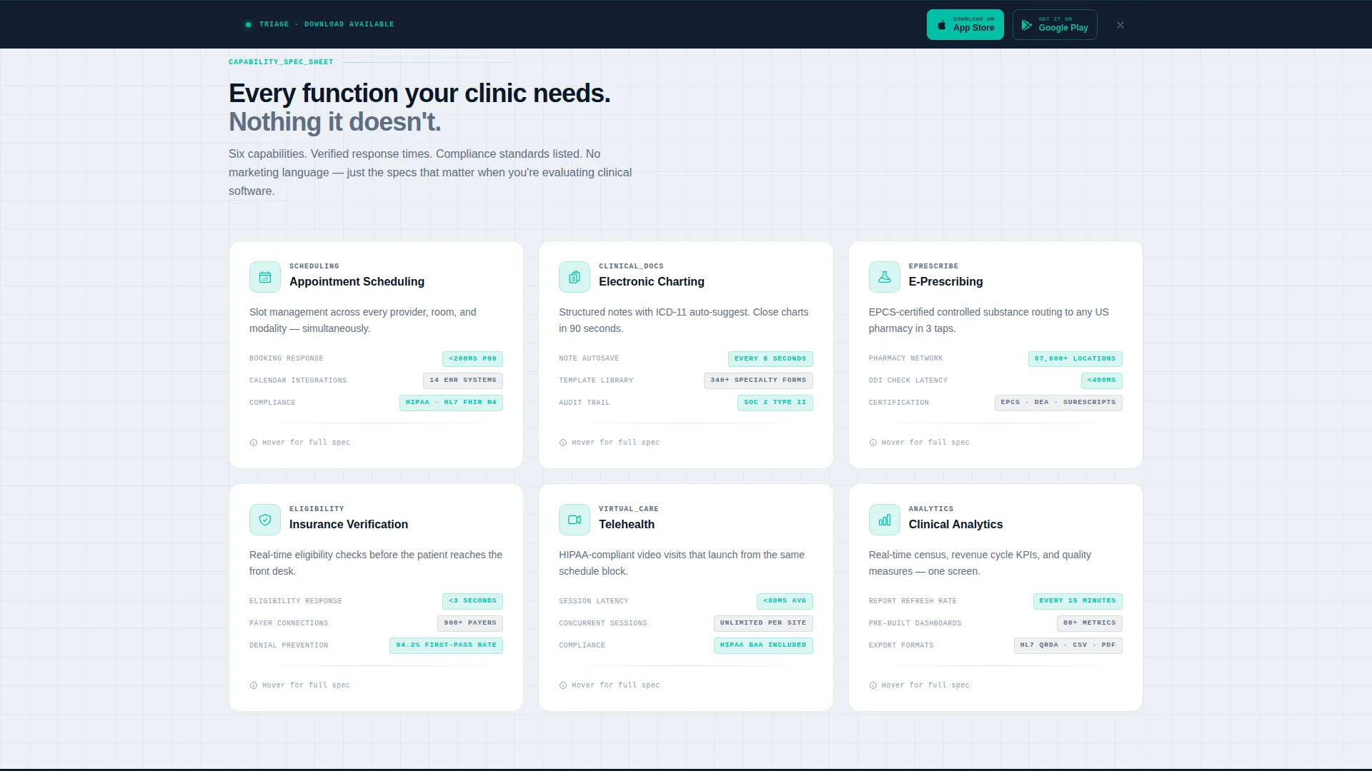 Healthcare Software Advanced Professional Website Template