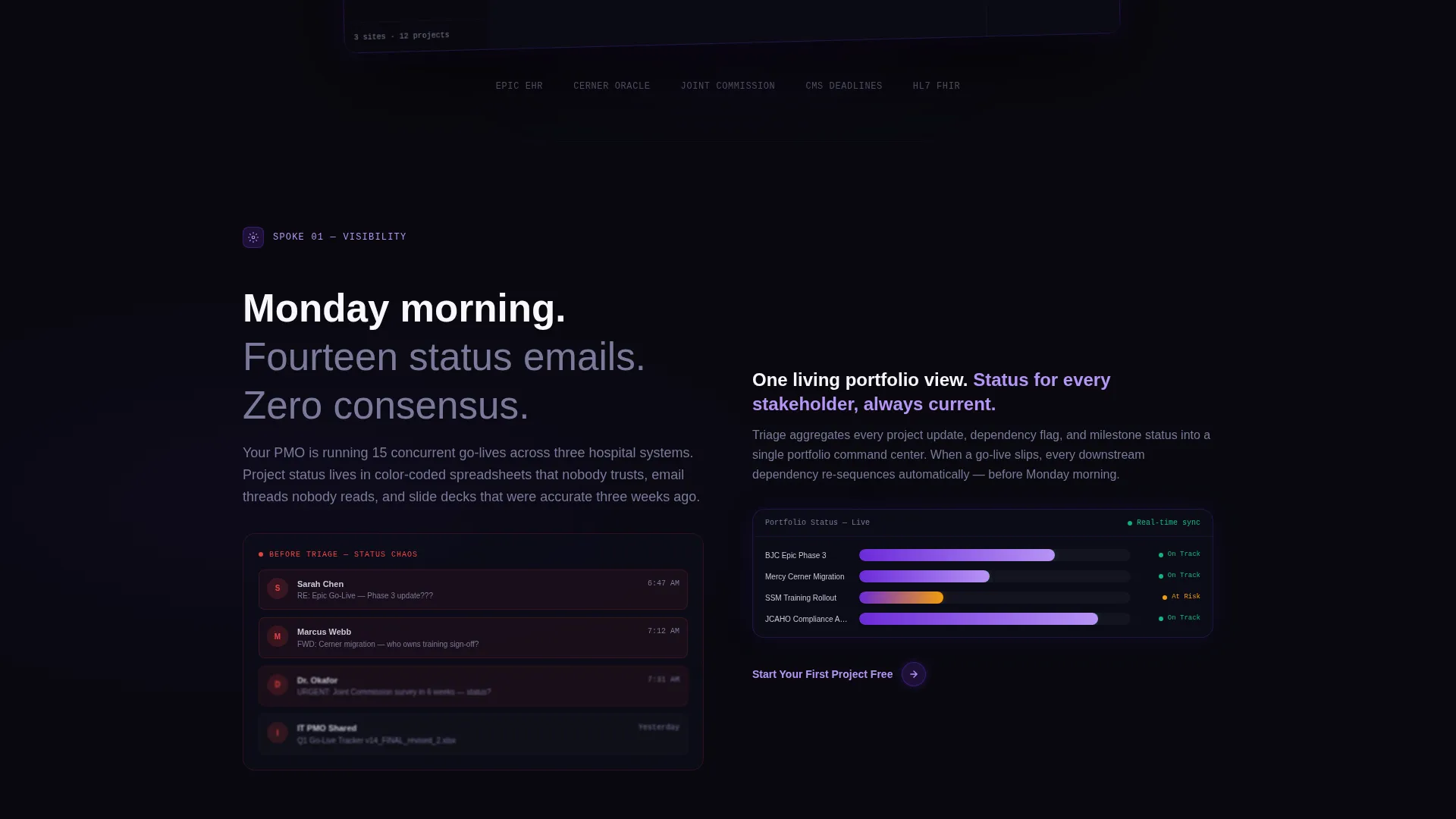 Healthcare Software Specialist Directory Website Template