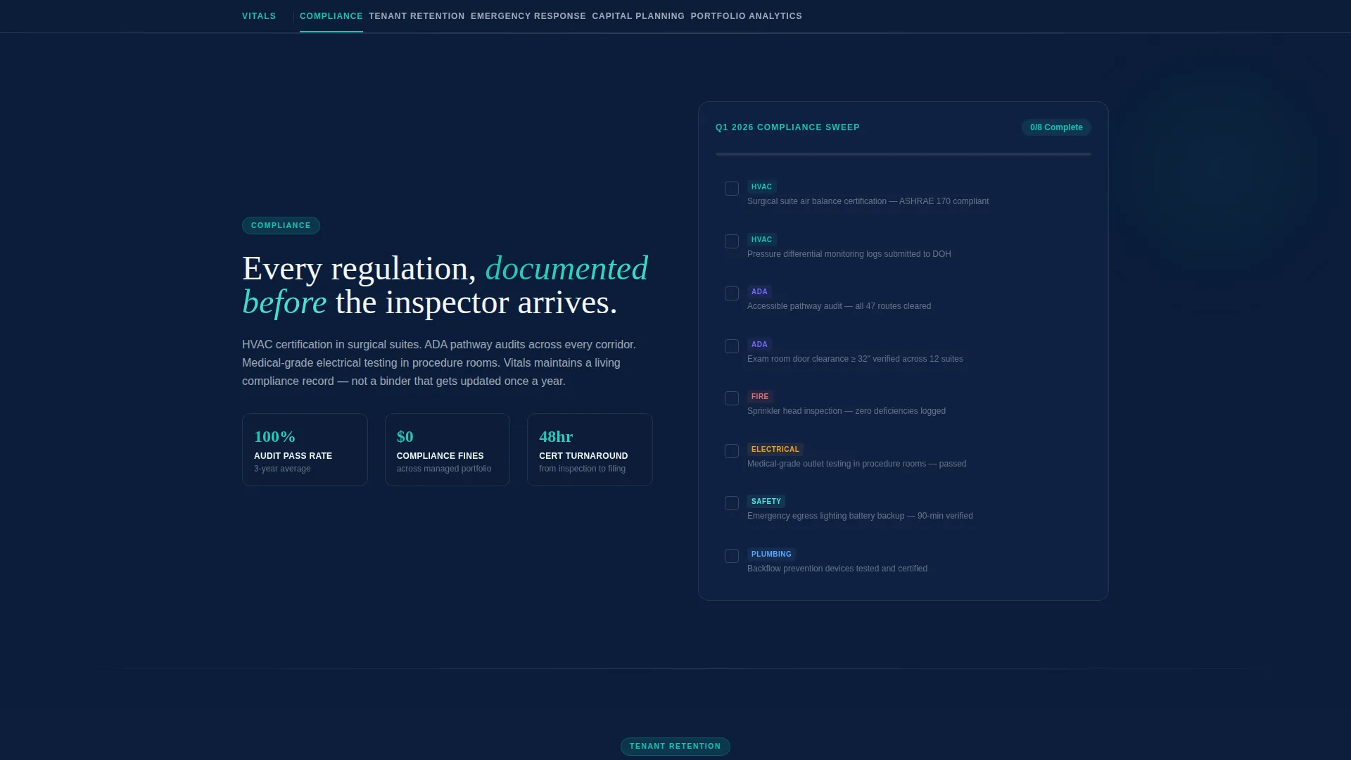 Healthcare Software Booking Website Template