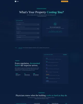 Healthcare Software Booking Website Template