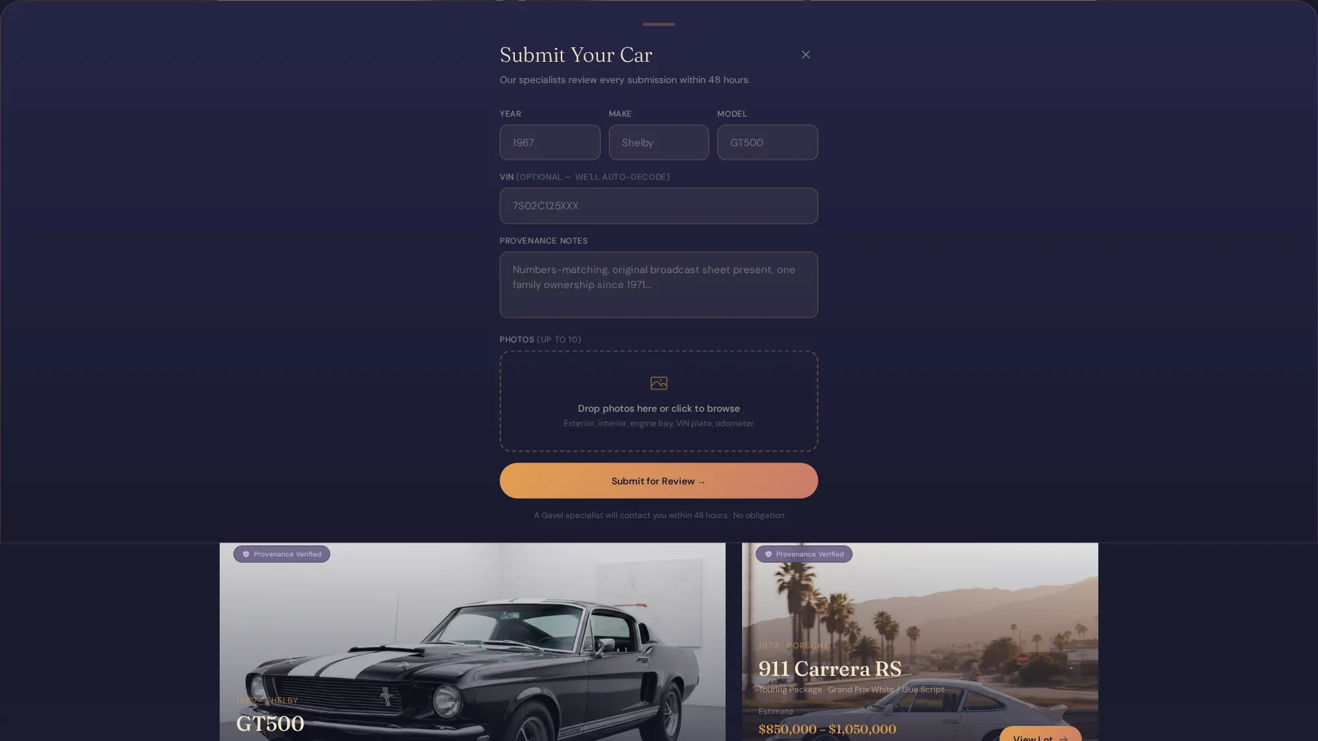 Auction Platforms & Types Portfolio & Case Study Website Template