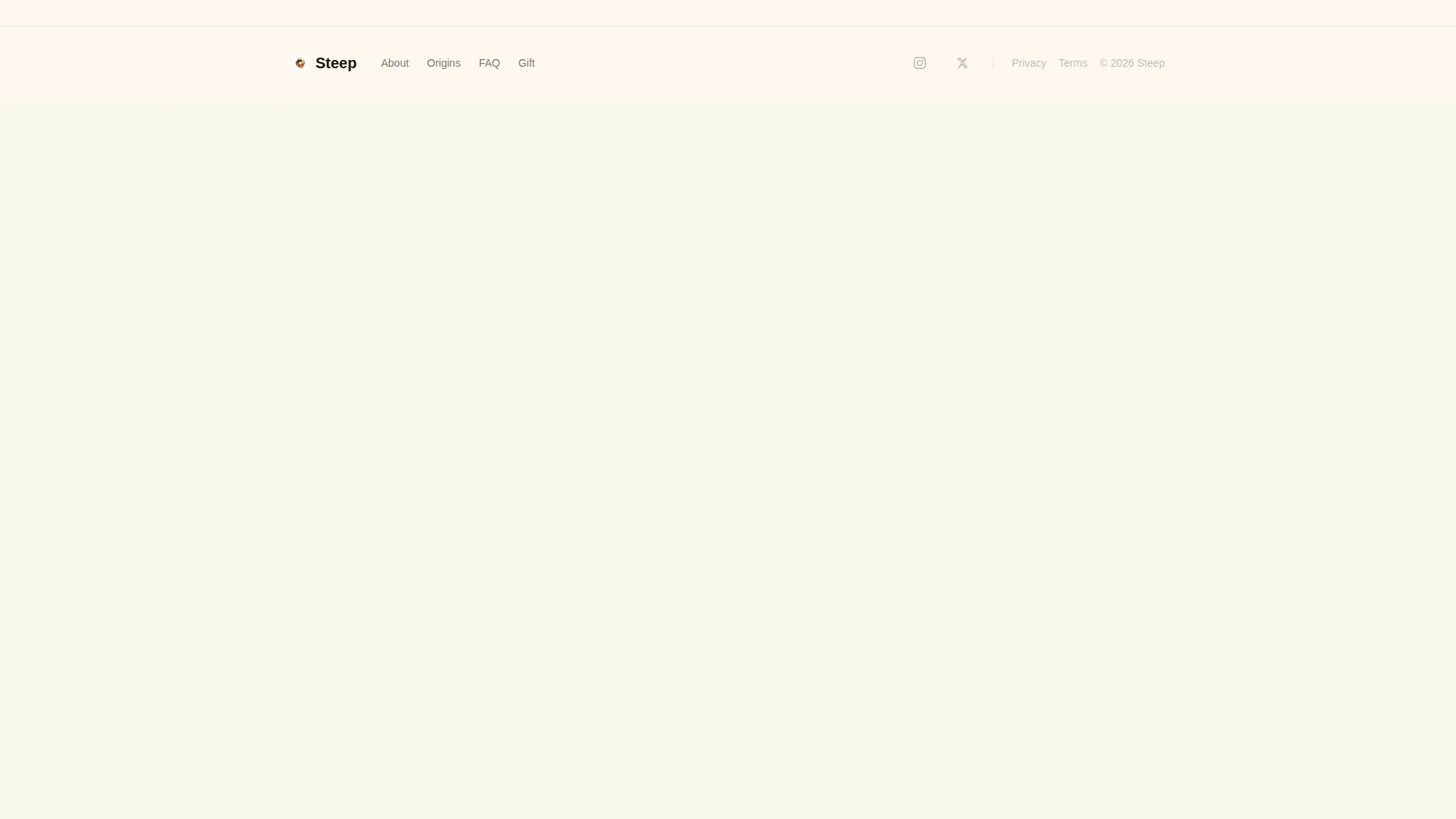 Curated Coffee & Tea Subscription Landing Page