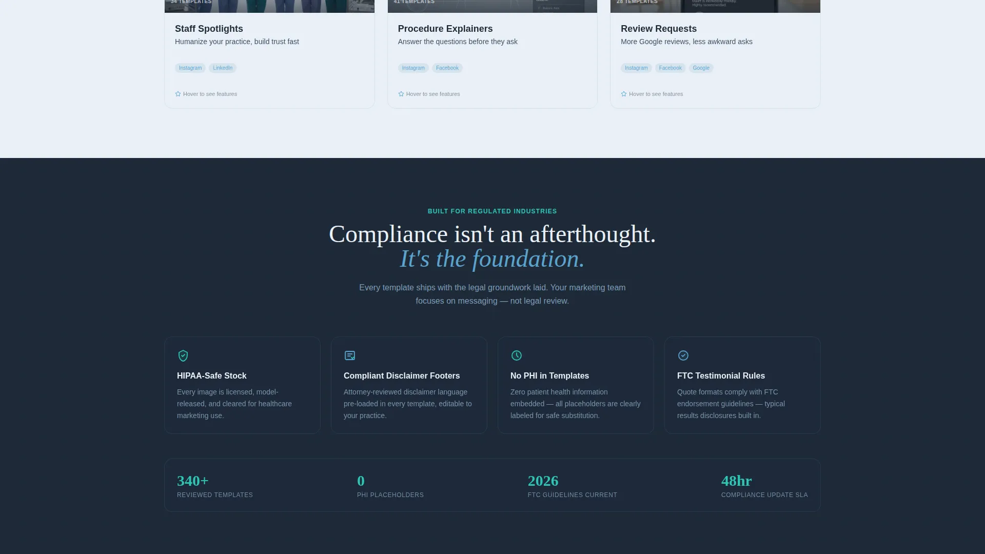Healthcare Digital Presence Advanced Booking Website Template