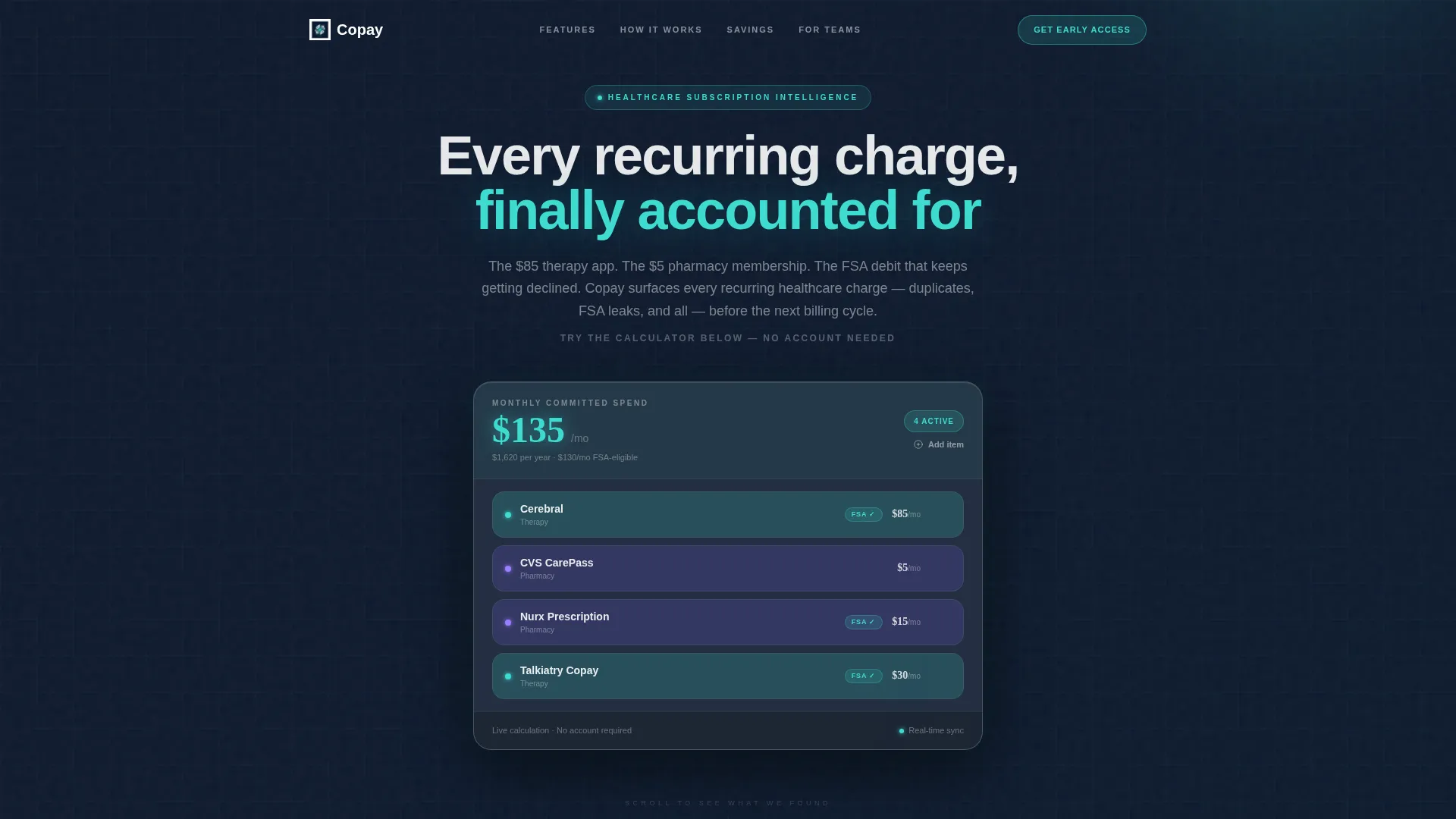 Healthcare Software Complete Cost Calculator Website Template