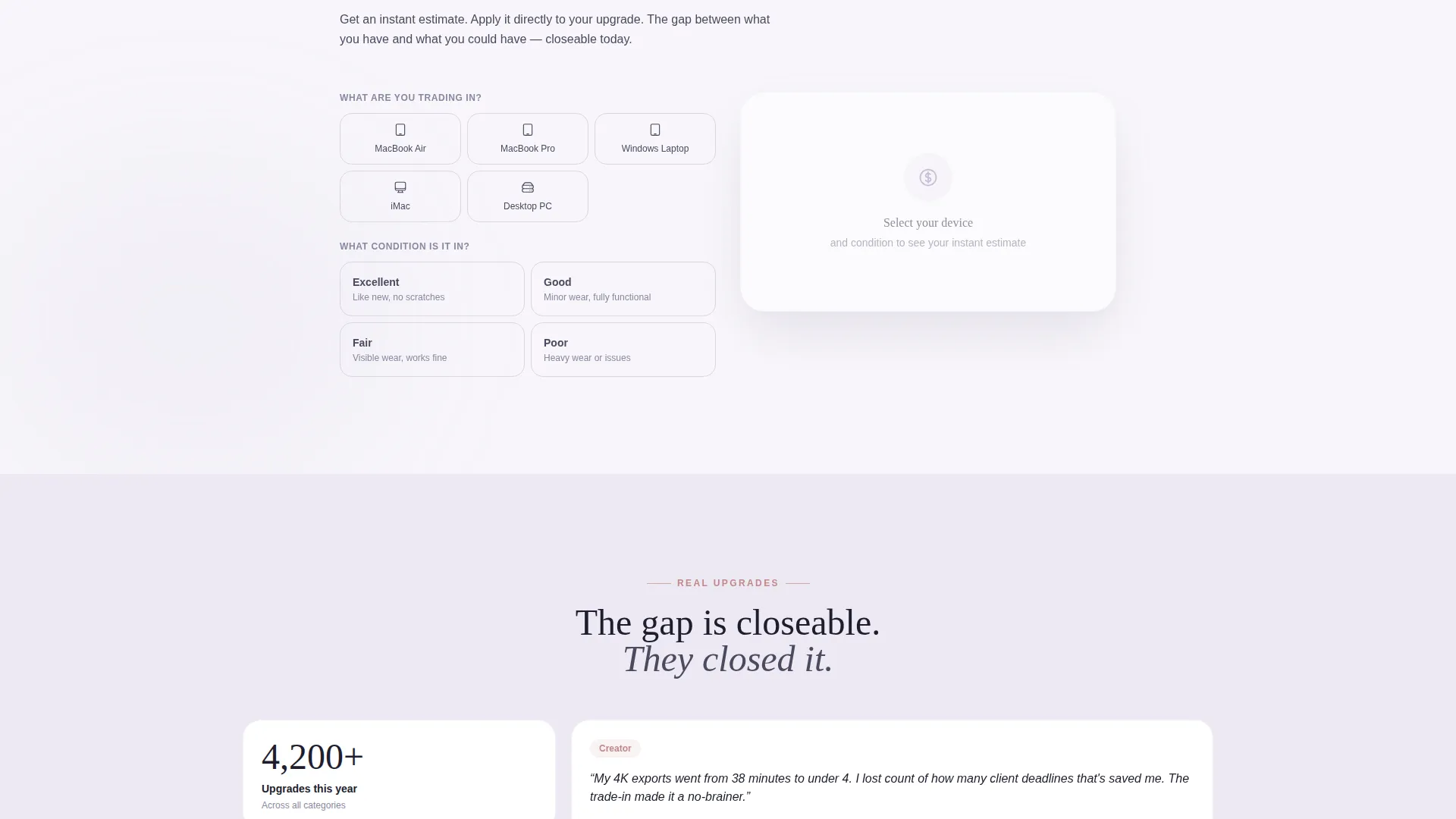 Luxe Computer & Laptop Store Landing Page Template