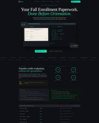 AI for Higher Education Specialist Directory Website Template