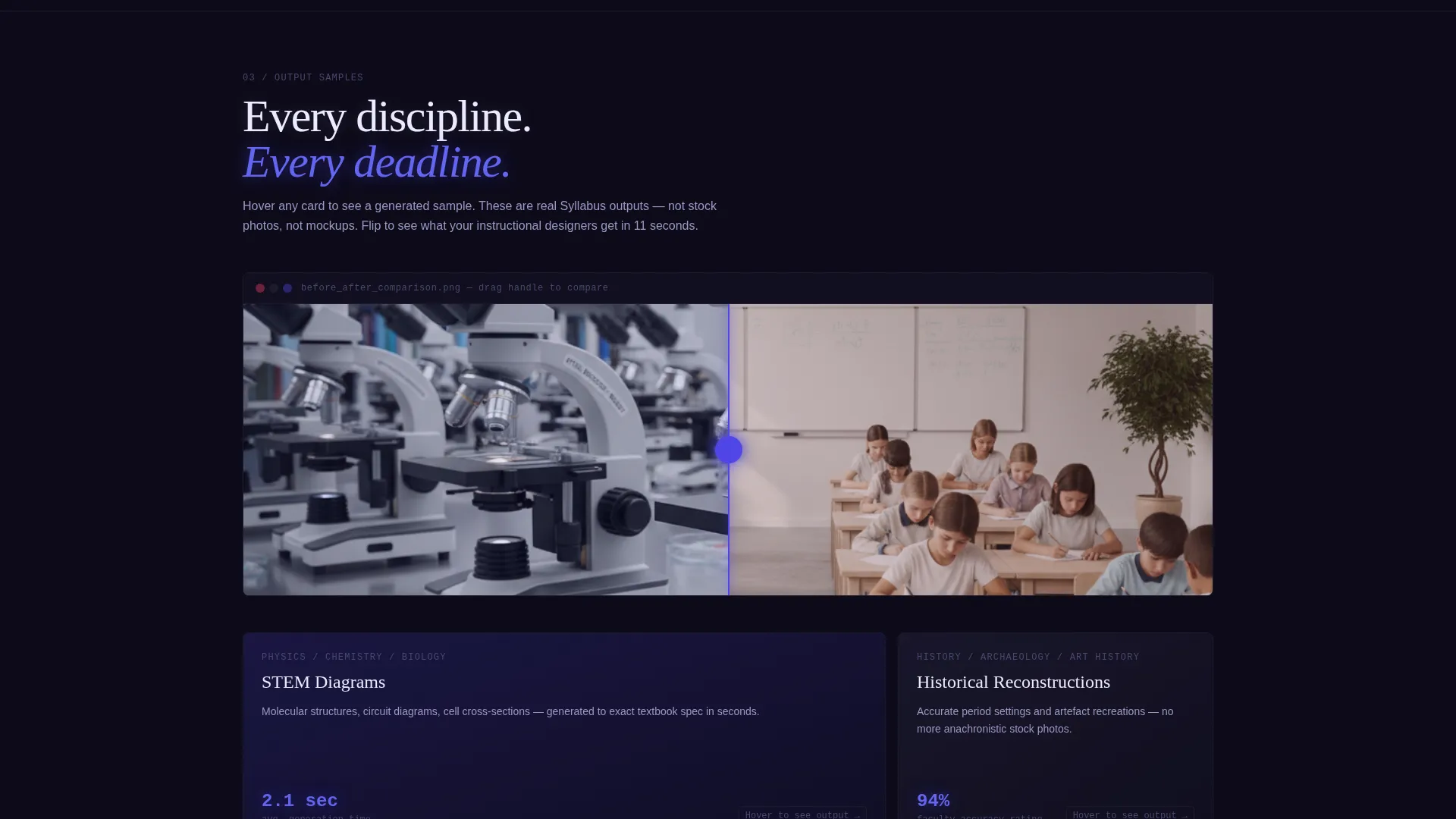 AI for Higher Education Advanced Education Website Template