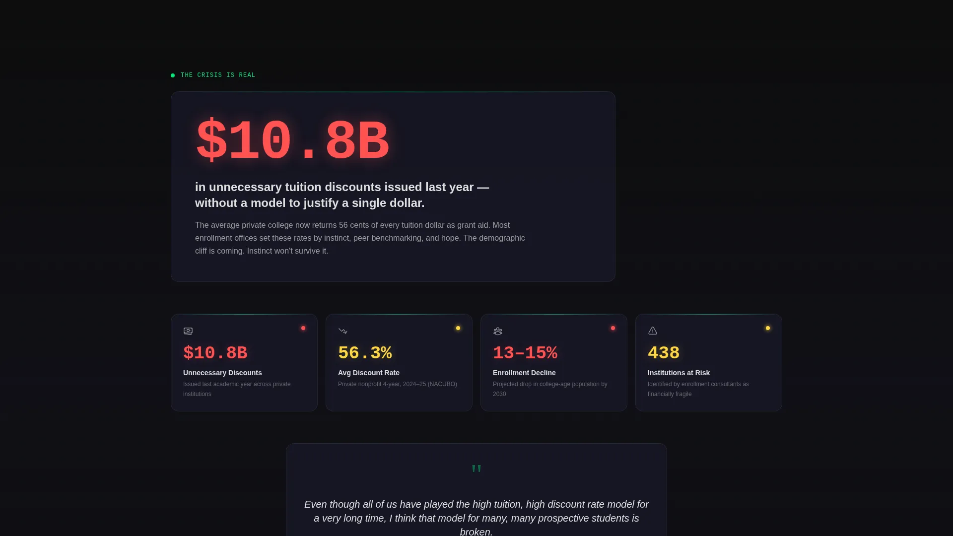AI for Higher Education Pricing Website Template