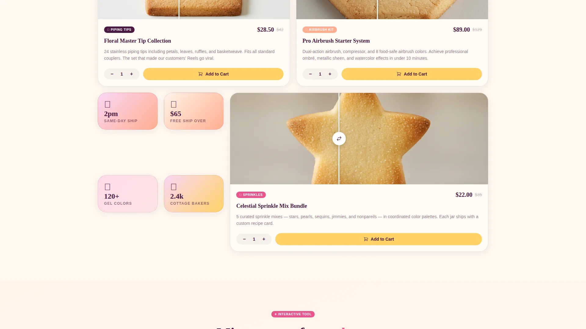 Hobby & Passion Supplies Professional Website Template