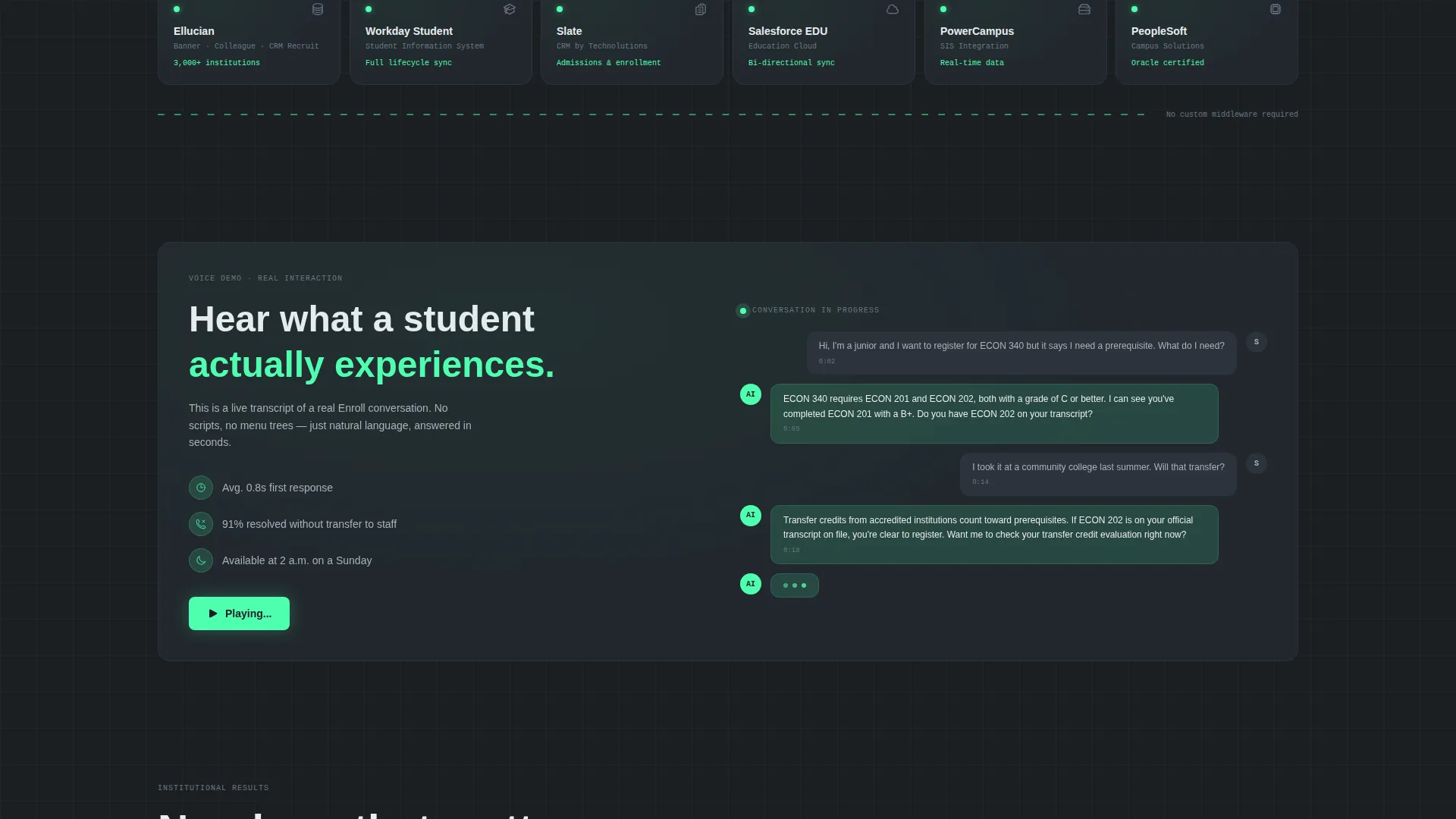 AI for Higher Education Complete Education Website Template