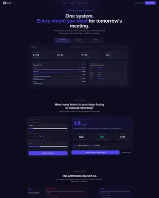 Higher Education Digital Presence Cost Calculator Website Template
