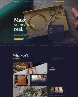 Specialist Subscription Box Services Portfolio & Case Study Website Template
