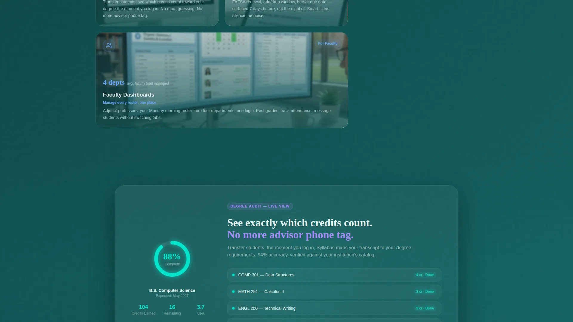 Higher Education App Landing Page Template