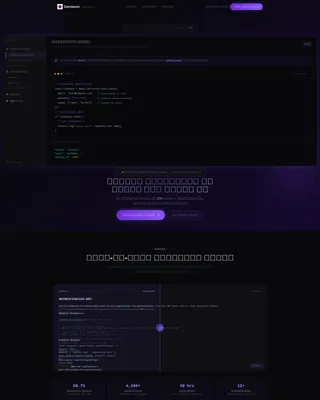 Hindi Documentation Portal Landing Page Template