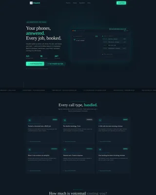 AI for Home Booking Website Template