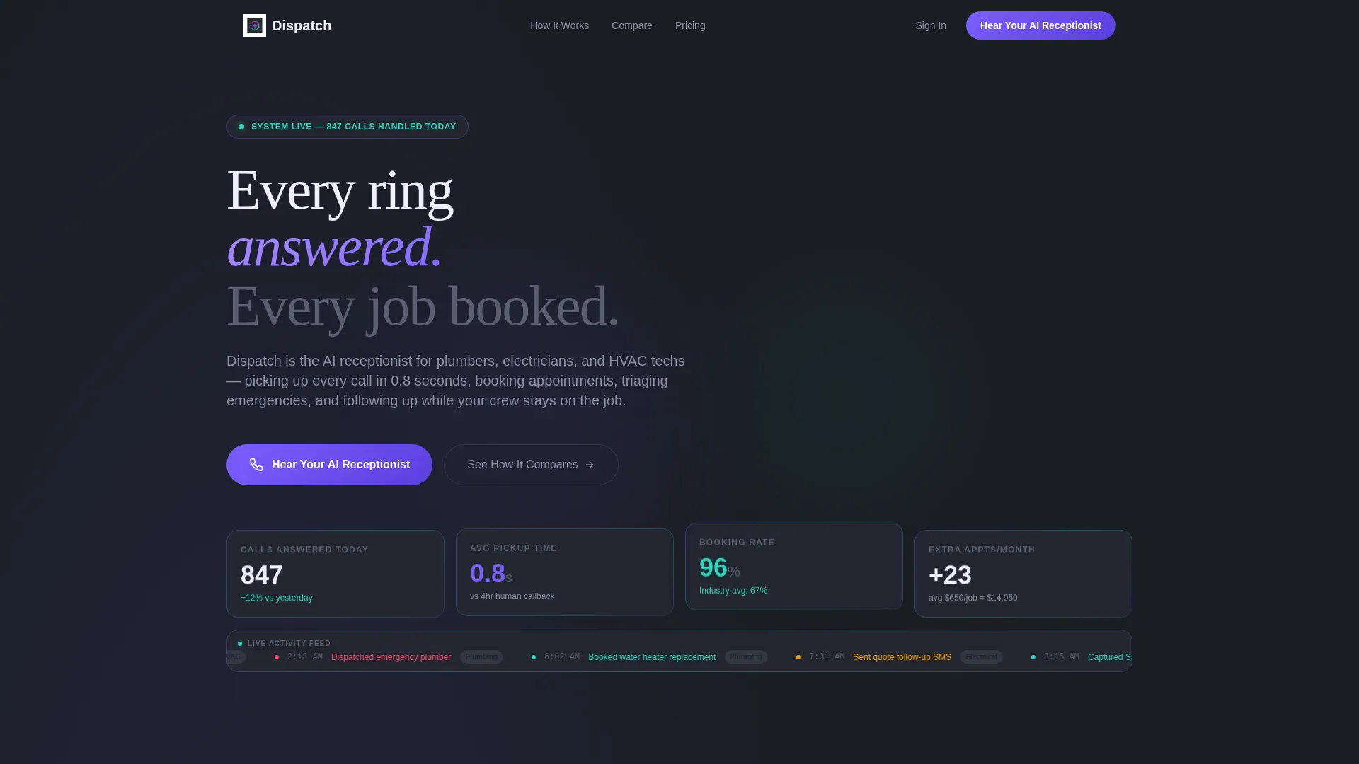 AI for Home Professional Website Template