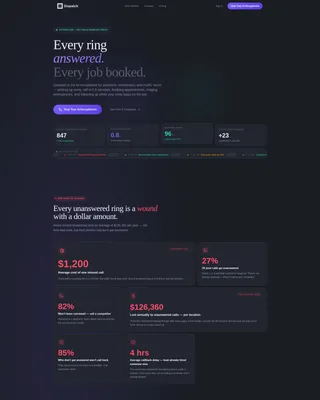 AI for Home Professional Website Template