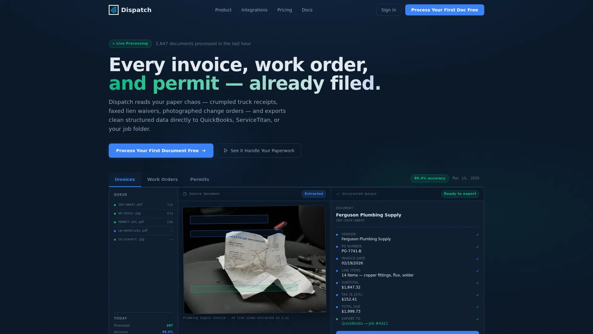 AI for Home Specialist Professional Website Template