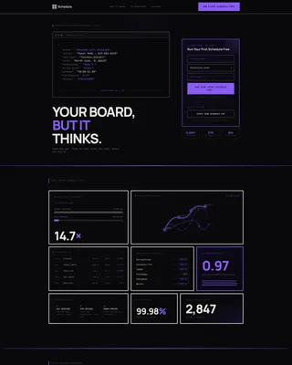 AI Dispatch Landing Page Template for Home Services
