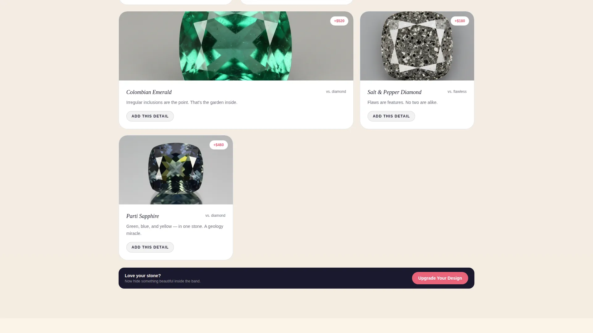 Custom Engagement Ring Landing Page Template
