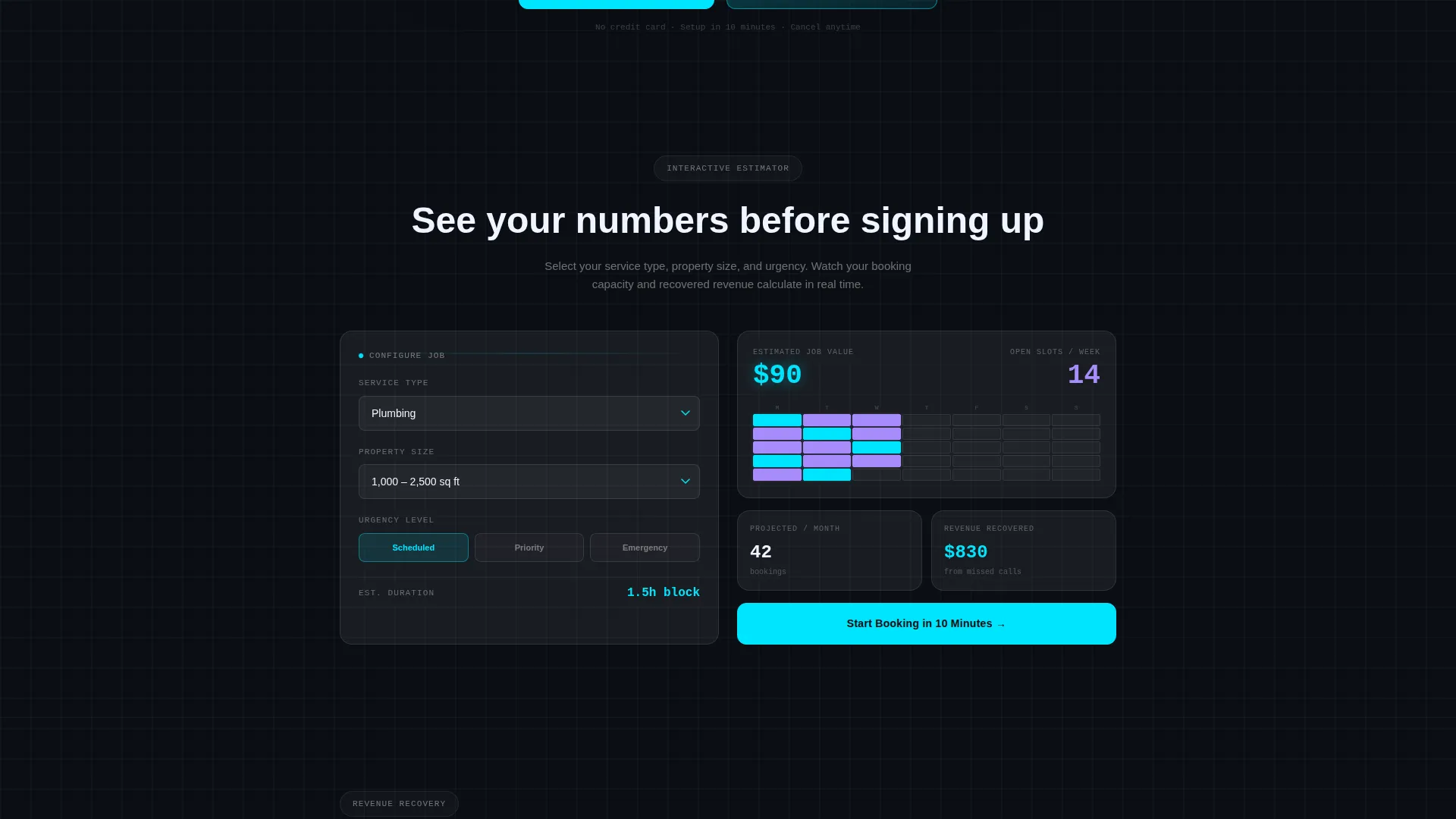 Service Coordination Landing Page Template