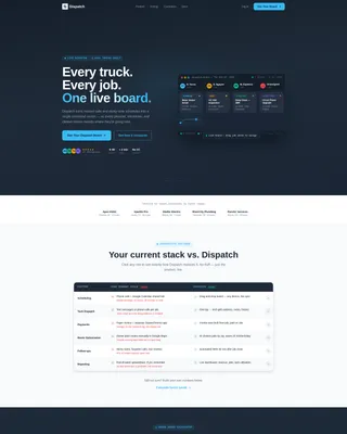 Field Service Landing Page Template