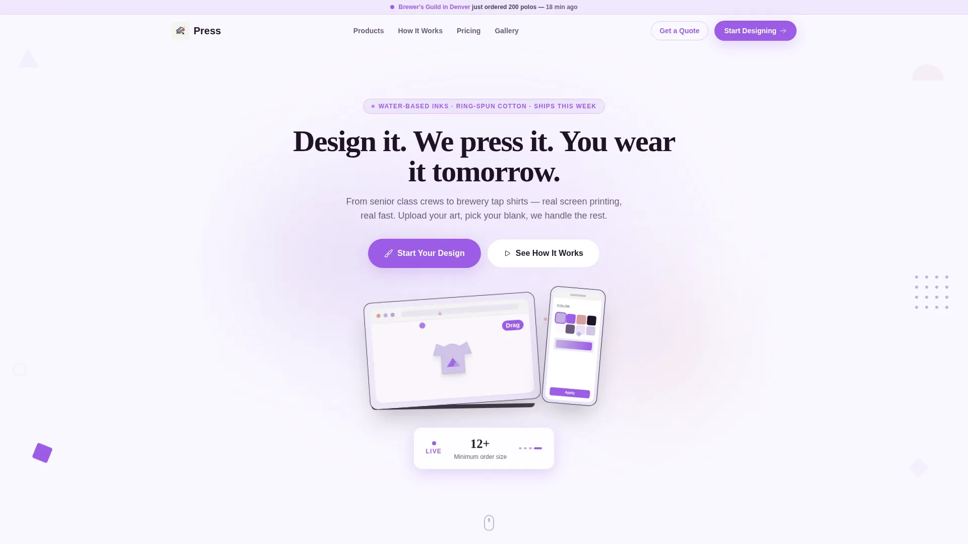 Premium Local Brick & Mortar Business Professional Website Template