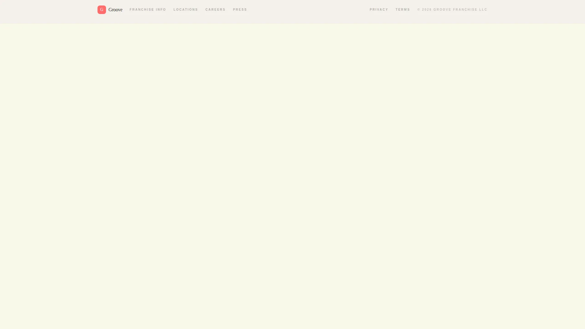 Dance Studio Franchise Landing Page Template