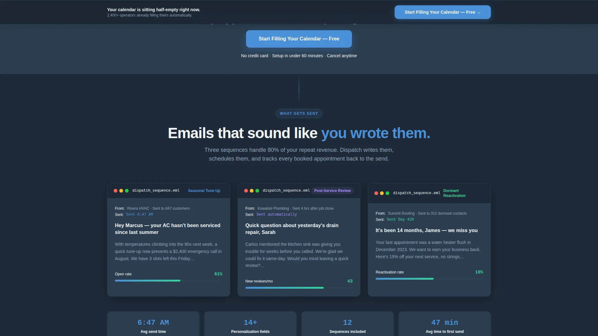 Home Service Landing Page Template