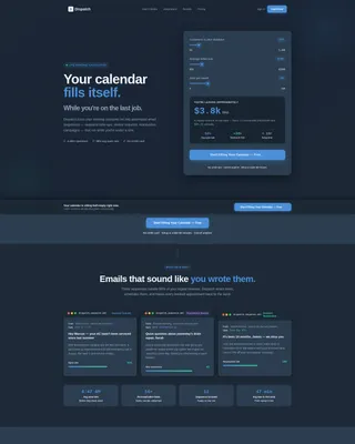 Home Service Landing Page Template