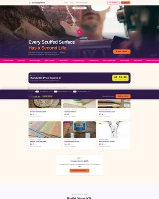 Certified Hobby & Passion Supplies Pre-Launch & Coming Soon Website Template