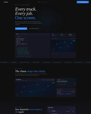Field Service Management Landing Page Template
