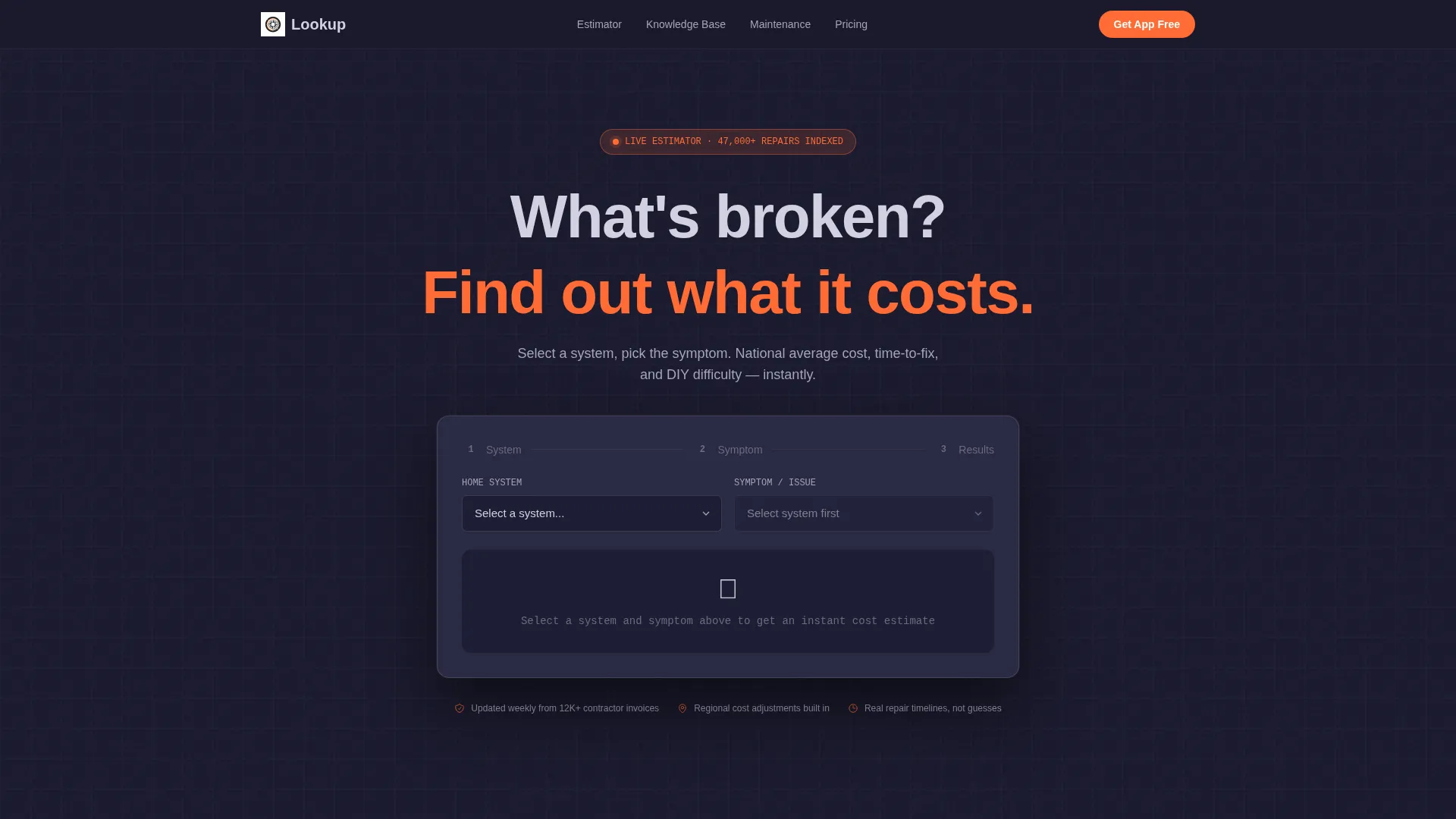 Home Services Knowledge Base Landing Page Template