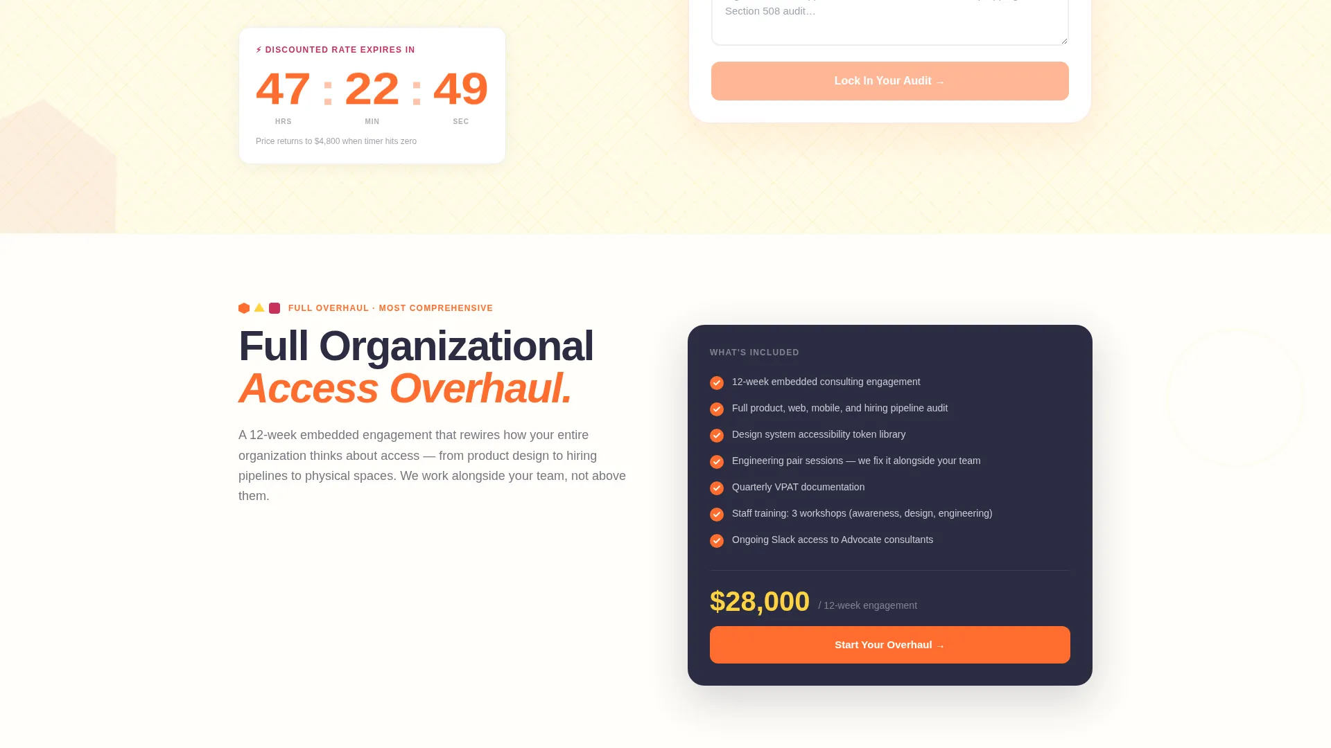 Specialist Disability-Owned Business Pre-Launch & Coming Soon Website Template