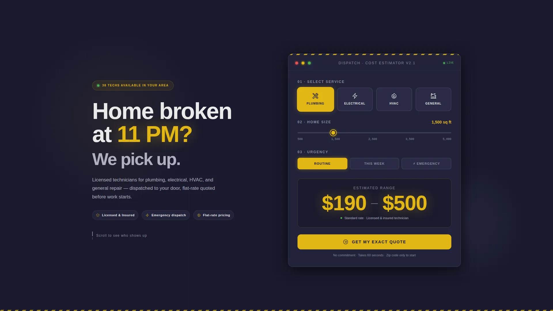 Home Services Landing Page Template