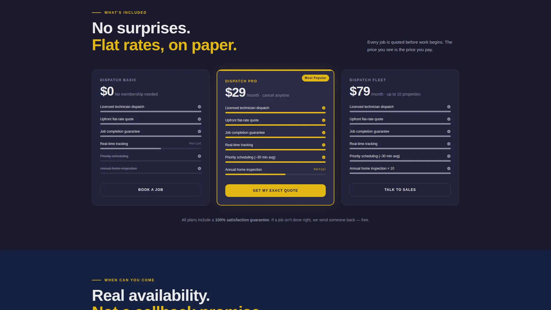 Home Services Landing Page Template