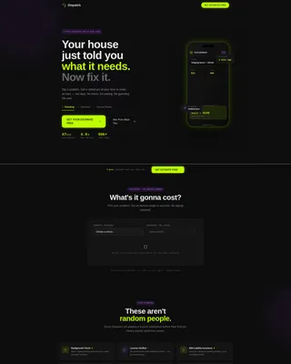 Home Service Landing Page Template