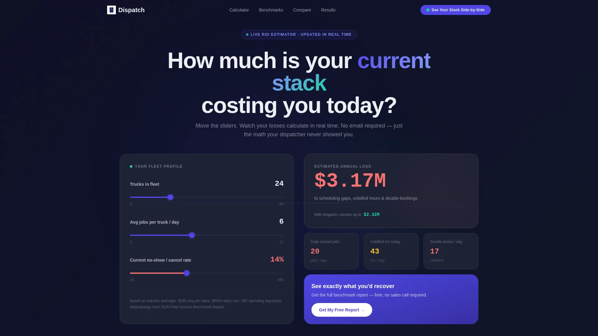 Field Ops Landing Page Template