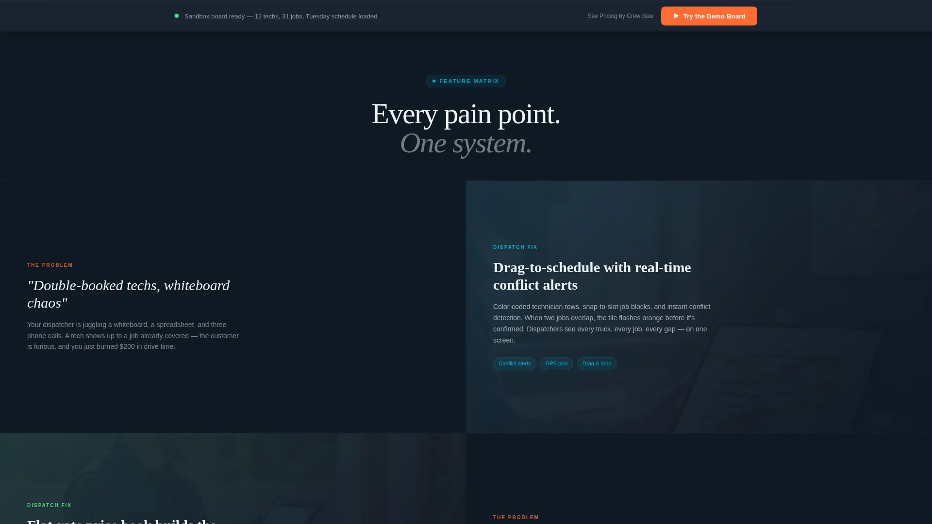 Home Services POS Landing Page Template