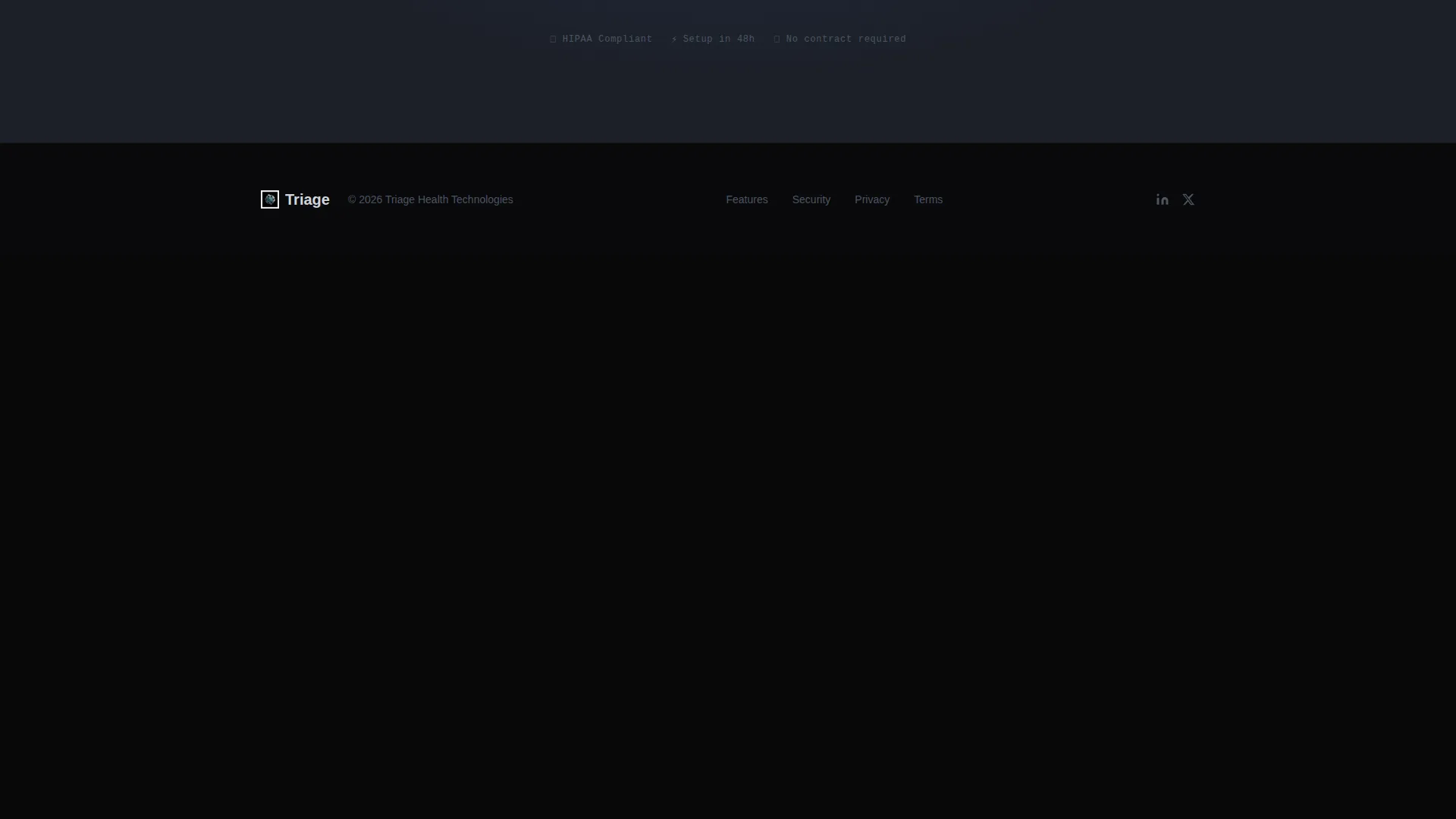 Home Services Patient Management Landing Page
