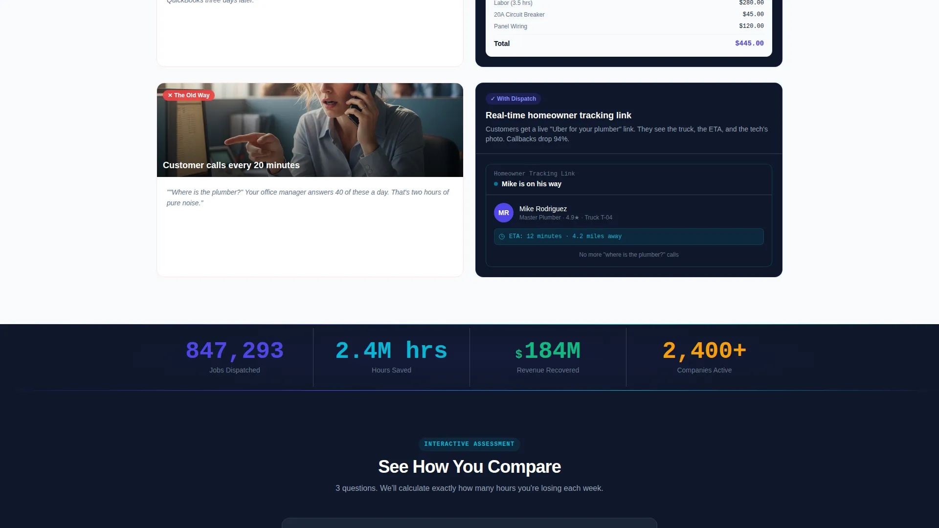 Home Care Landing Page Template