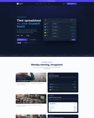 Home Care Landing Page Template