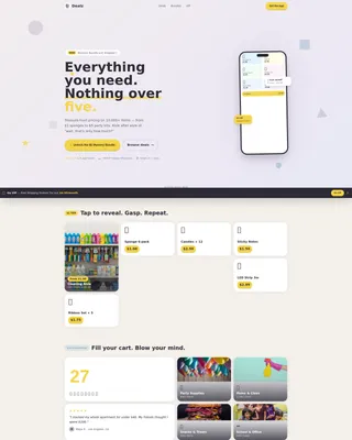 Certified Local Brick & Mortar Business Professional Website Template