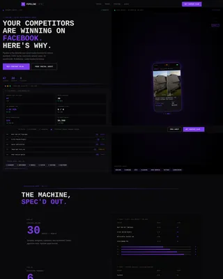 Home Services Social Media Landing Page Template