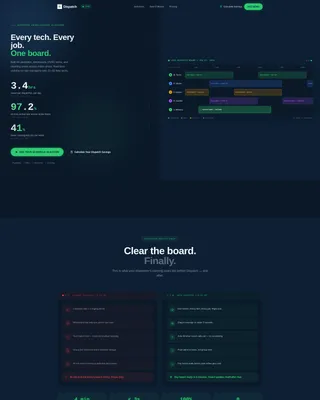 Home Services Staff Scheduling Landing Page Template