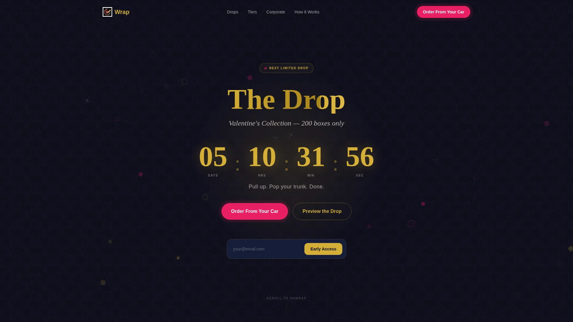 Drive-Through Business Professional Website Template