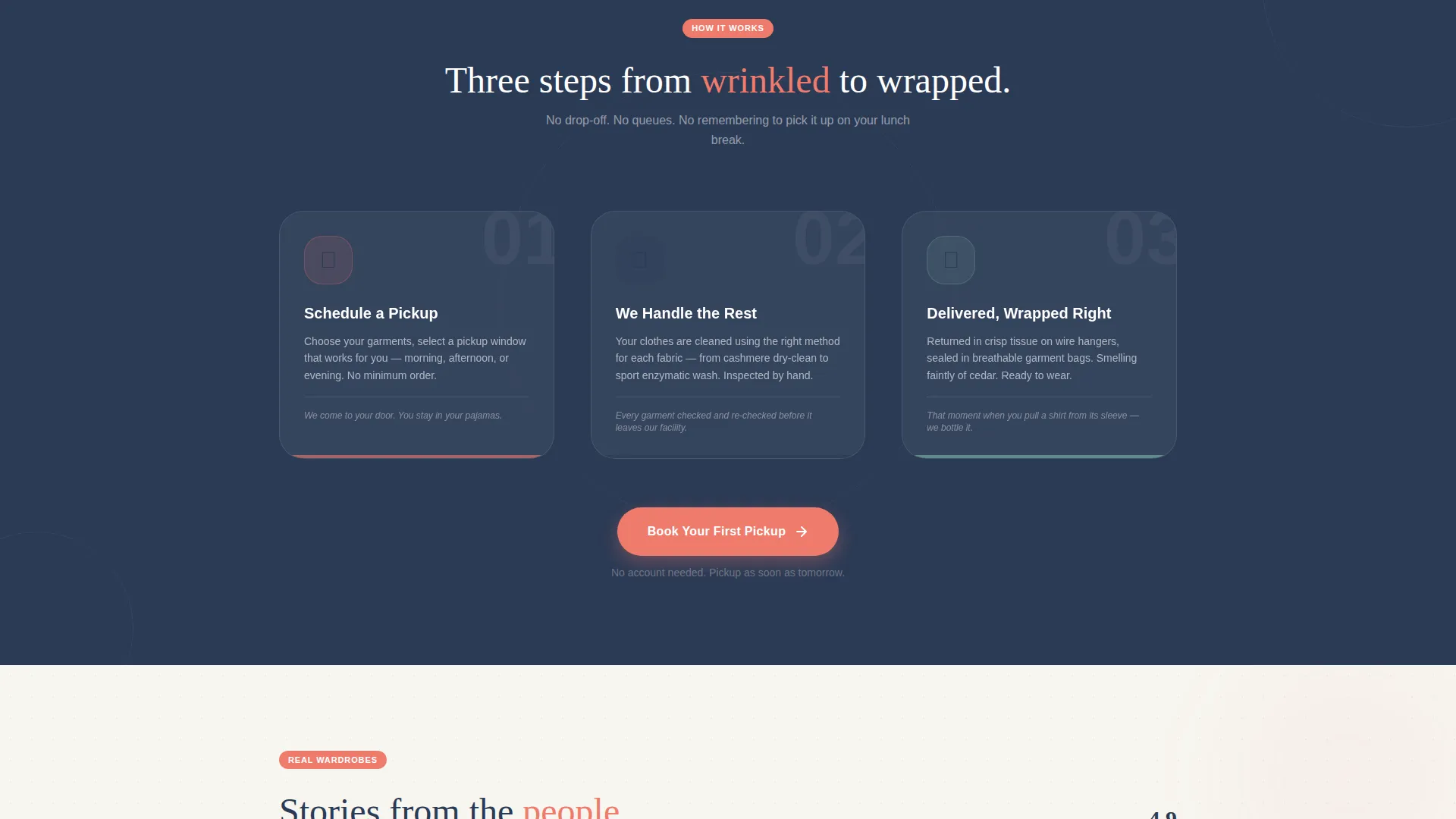Local Brick & Mortar Business Booking Website Template