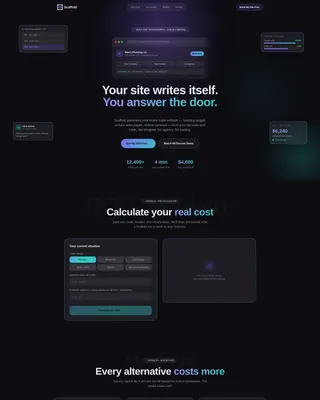 Pro Tradework Landing Page Template