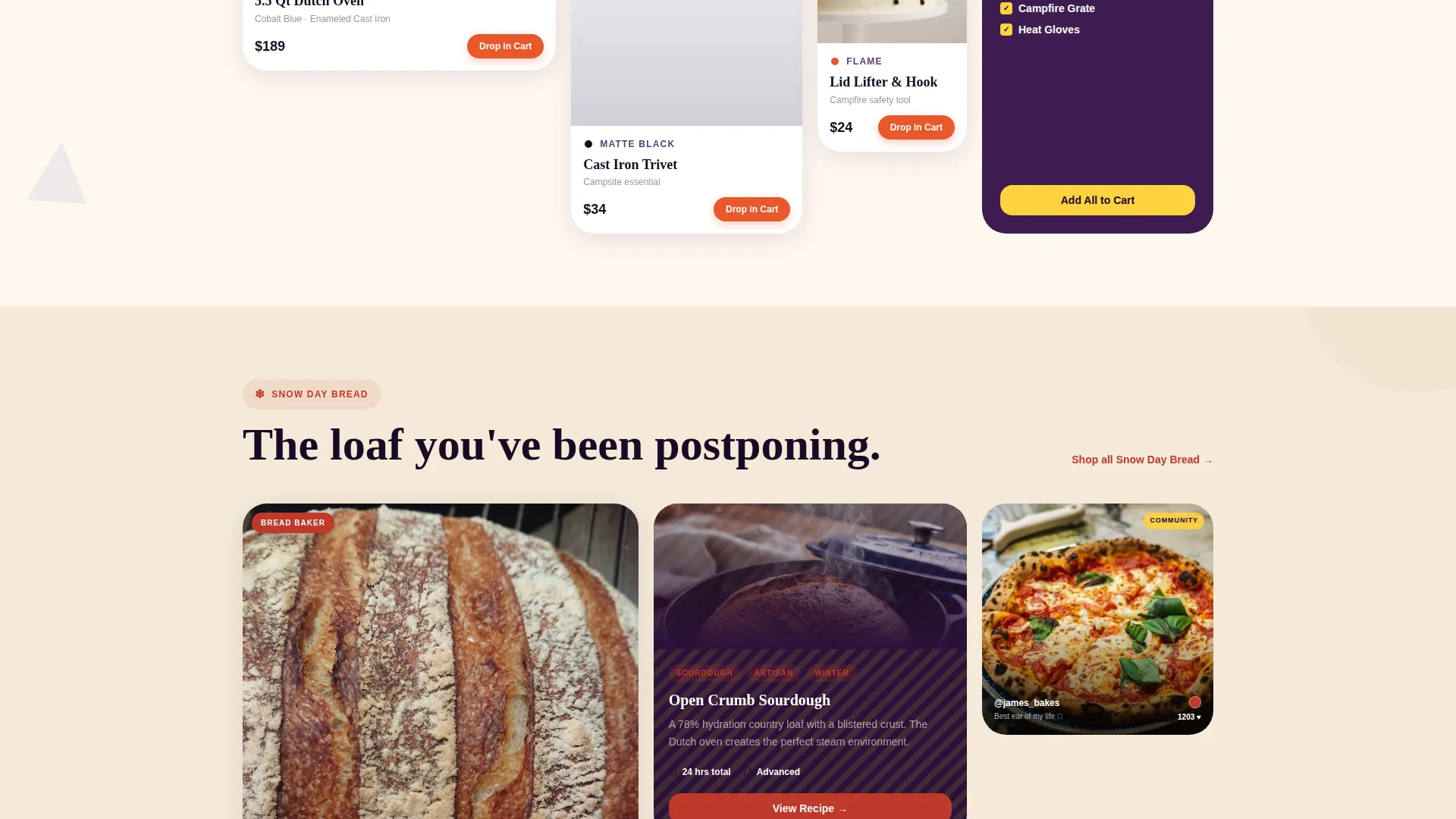 Hobby & Passion Supplies Specialist Professional Website Template